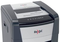 Rexel XP418+ Aktenvernichter mit Partikelschnitt P-4, bis 18 Blatt, grau