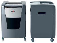 Rexel XP418+ Aktenvernichter mit Partikelschnitt P-4, bis 18 Blatt, grau