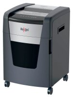 Rexel XP418+ Aktenvernichter mit Partikelschnitt P-4, bis 18 Blatt, grau