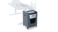 Rexel XP418+ Aktenvernichter mit Partikelschnitt P-4, bis 18 Blatt, grau