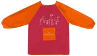 FABER-CASTELL unisex Kinder Malschürze rot...