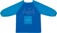 FABER-CASTELL unisex Kinder Malschürze blau...