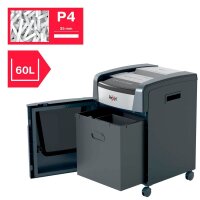 Rexel XP420+ Aktenvernichter mit Partikelschnitt P-4, 4 x 35 mm, bis 21,0 l, grau