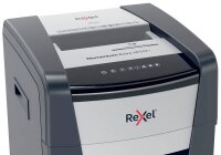 Rexel XP512+ Aktenvernichter mit Partikelschnitt P-5, 2 x 15 mm, bis 12 Blatt, grau