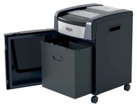 Rexel XP514+ Aktenvernichter mit Partikelschnitt P-5, 2 x 15 mm, bis 14 Blatt, grau