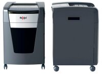 Rexel XP514+ Aktenvernichter mit Partikelschnitt P-5, 2 x 15 mm, bis 14 Blatt, grau