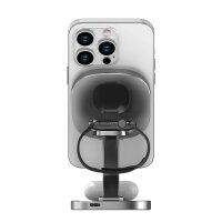XLAYER MagFix Pro 3 in 1 Induktive Ladestation grau, 15 Watt