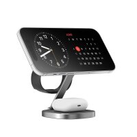 XLAYER MagFix Pro 3 in 1 Induktive Ladestation grau, 15 Watt