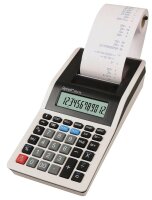 Rebell PDC10 Tischrechner druckend lichtgrau