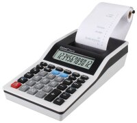 Rebell PDC10 Tischrechner druckend lichtgrau