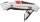 WEDO Cuttermesser Safety Alu silber 19 mm, 1 St.