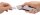 WEDO Cuttermesser Safety Alu silber 19 mm, 1 St.