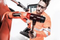 HALDER SIMPLEX Schonhammer Ø 50 mm Kopf: Gummi,...