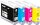 KMP B75V schwarz, cyan, magenta, gelb Druckerpatronen kompatibel zu brother LC1000VAL, 4er-Set
