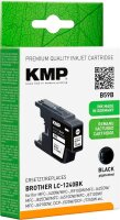 KMP B59B schwarz Druckerpatrone kompatibel zu brother...