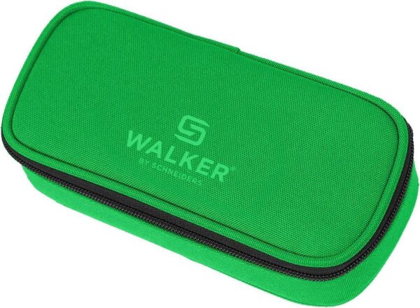Walker Schlampermäppchen Classic grün, 21,0 x 10,0 cm