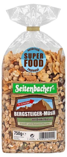 Seitenbacher® Bergsteiger Müsli 750,0 g, 1 St.
