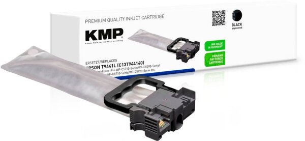 KMP  schwarz Druckerpatrone kompatibel zu EPSON T9441L
