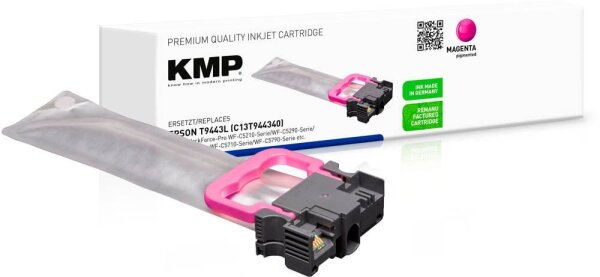 KMP  magenta Druckerpatrone kompatibel zu EPSON T9443L