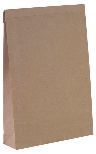 flexiPAK Faltentaschen classic eco Doppelfixverschluss DIN B4 ohne Fenster natur mit 5,0 cm Falte, 300 St.