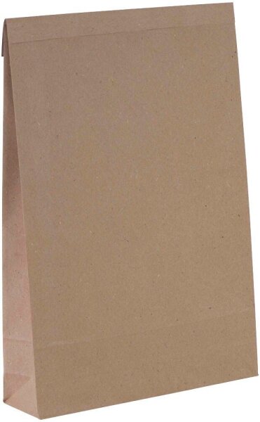 flexiPAK Faltentaschen classic eco Doppelfixverschluss ca. DIN B4 ohne Fenster natur mit 7,0 cm Falte, 300 St.