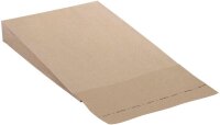 flexiPAK Faltentaschen classic eco Doppelfixverschluss ca. DIN B4 ohne Fenster natur mit 7,0 cm Falte, 300 St.