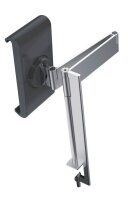 DURABLE Tablet-Halterung Table Clamp 893123 silber, schwarz für 1 Tablet, Tischklemme