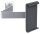 DURABLE Tablet-Halterung Wall Arm 893423 silber, schwarz für 1 Tablet, Wandhalterung