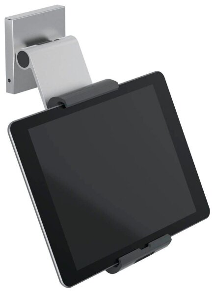 DURABLE Tablet-Halterung Wall Pro 893523 silber, schwarz für 1 Tablet, Wandhalterung