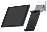 DURABLE Tablet-Halterung Wall Pro 893523 silber, schwarz für 1 Tablet, Wandhalterung