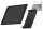 DURABLE Tablet-Halterung Wall Pro 893523 silber, schwarz für 1 Tablet, Wandhalterung