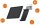 DURABLE Tablet-Halterung Wall Pro 893523 silber, schwarz für 1 Tablet, Wandhalterung