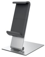 DURABLE Tablet-Halterung Table XL 893723 silber, schwarz für 1 Tablet, Tischbohrung