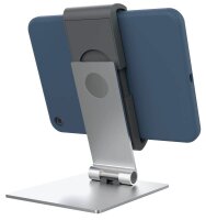 DURABLE Tablet-Halterung Table XL 893723 silber, schwarz für 1 Tablet, Tischbohrung