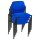 Nowy Styl Besucherstühle Styl STYL BLACK C 6 4ER blau Stoff, 4 St.