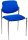 Nowy Styl Besucherstühle Styl STYL CHROM C-06 4ER blau Stoff, 4 St.