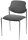 Nowy Styl Besucherstühle Styl STYL CHROM C-38 4ER anthrazit Stoff, 4 St.