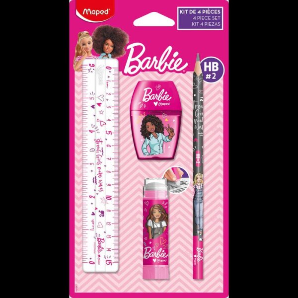 maped Schreibset Barbie farbsortiert