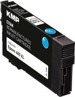 KMP  cyan Druckerpatrone kompatibel zu EPSON 405XL C