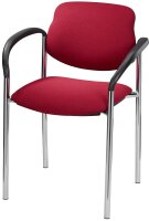 Nowy Styl Besucherstühle Styl bordeaux Stoff, 2 St.