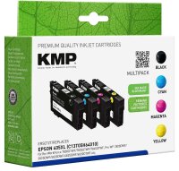 KMP  schwarz, cyan, magenta, gelb Druckerpatronen...