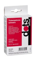 dots  schwarz Druckerpatrone kompatibel zu Canon PG-540L