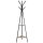 VASAGLE Kleiderständer grau Metall 6 Haken 49,5 x 179,0 cm