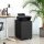 SONGMICS Rollcontainer schwarz 3 Auszüge 39,0 x 52,0 x 60,0 cm