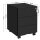 SONGMICS Rollcontainer schwarz 3 Auszüge 39,0 x 45,0 x 55,0 cm