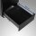 SONGMICS Rollcontainer schwarz 3 Auszüge 39,0 x 45,0 x 55,0 cm