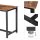 VASAGLE Stehtisch rechteckig Spanplatte braun 120,0 x 60,0 x 90,0 cm, 1 St.