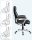 SONGMICS Chefsessel, OBG21B Kunstleder schwarz, Gestell
