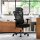 SONGMICS Bürostuhl, OBN063B01 Stoff schwarz, Gestell schwarz