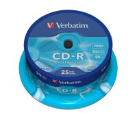 verbatim CD-R 700 MB, 25 St.